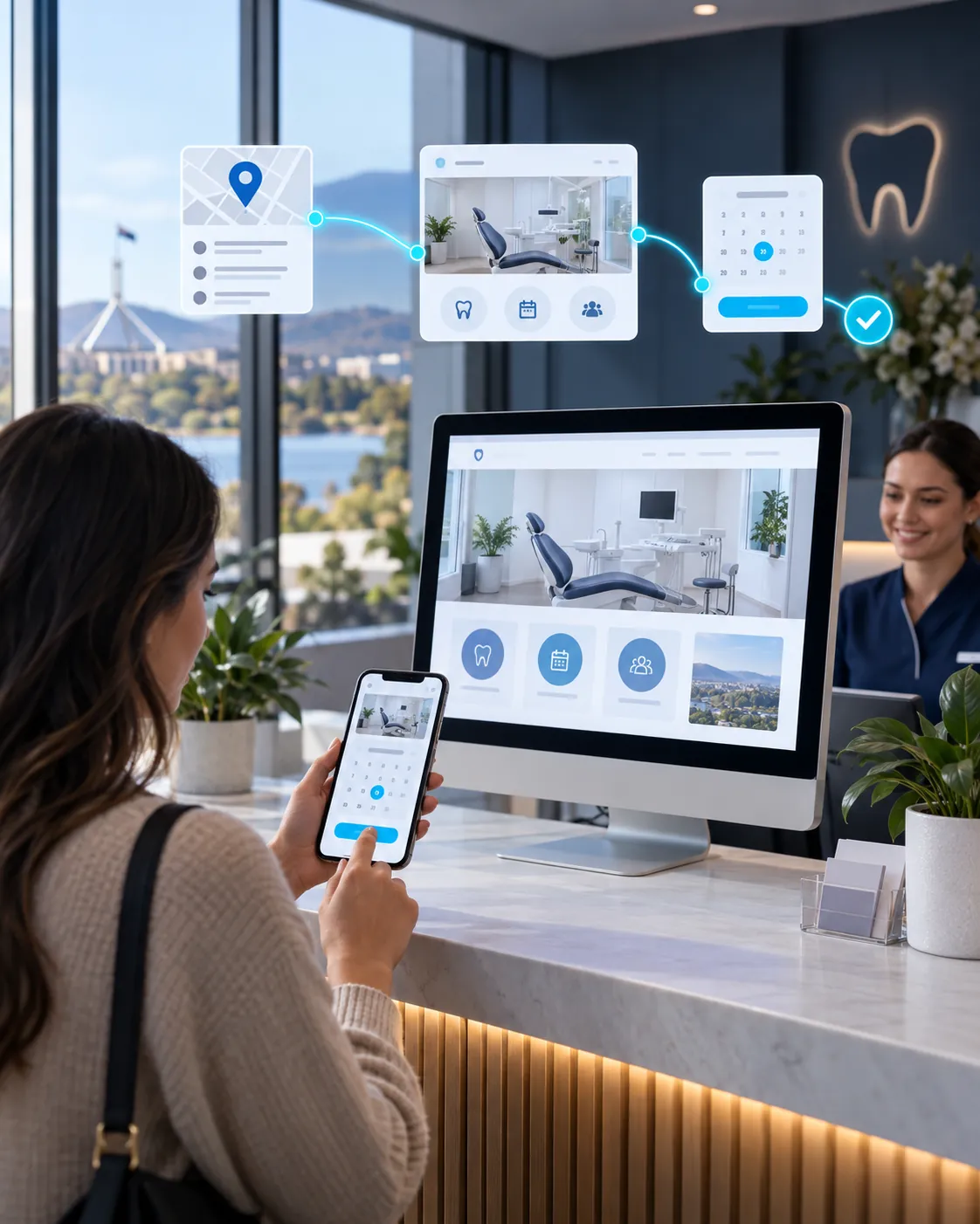Dental Website Design in Canberra: 15 Essentials That Turn Searchers Into Booked Patients